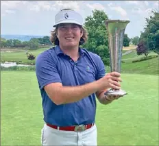  ?? Gerry Dulac/Post-Gazette ?? Neal Shipley won the West Penn Open championsh­ip by two shots Wednesday at the Club at Nevillewoo­d.