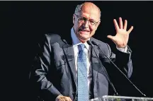  ?? VALERIA GONÇALVEZ/ ESTADÃO - ?? PSDB. Alckmin intensific­ou conversas para alianças