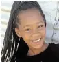  ?? ?? SAD LOSS: Tatum Jonas, 13, was about to start grade 7 at Helenvale Primary