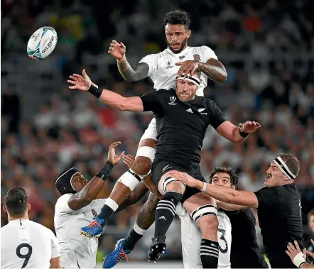  ?? GETTY IMAGES ?? All Blacks No 8 Kieran Read will captain the side for the final time in his last test, against Wales, in tomorrow’s World Cup bronze medal playoff.