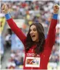  ?? (Reuters) ?? Russian star pole vaulter Yelena Isinbayeva.