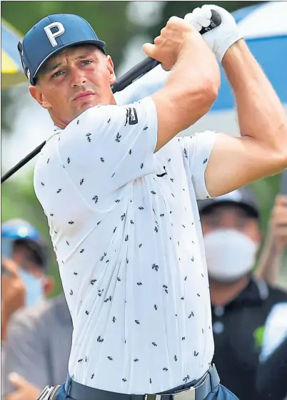  ?? ?? Big-hitting former US Open champion, Bryson DeChambeau, now plies his trade with LIV Golf but is a staunch opponent of reining the golf ball in