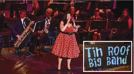  ?? PHOTO: SUPPLIED ?? Step back into a more laid back time with the Tin Roof Big Band as it swaps out the 2020’s for the same decade a century ago with Club Soda at the Dubbo Regional Theatre and Convention Centre this Saturday night.