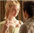  ??  ?? Elle Fanning plays Catherine the Great in the comedy-drama “The Great.”