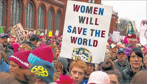  ?? FOTOS: CEDOC PERFIL ?? RECLAMO. En los últimos tiempos se ha consolidad­o el empoderami­ento femenino con marchas multitudin­arias en todo el mundo.