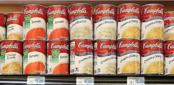  ?? JUSTIN SULLIVAN/GETTY IMAGES ?? Campbell is testing a new program that delivers fresh, premium soups directly to customers.