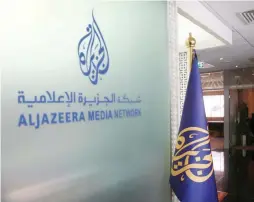  ??  ?? Doha-based broadcaste­r Al Jazeera Arabic has triggered an angry backlash over ‘normalizin­g terrorism.’ (Reuters)