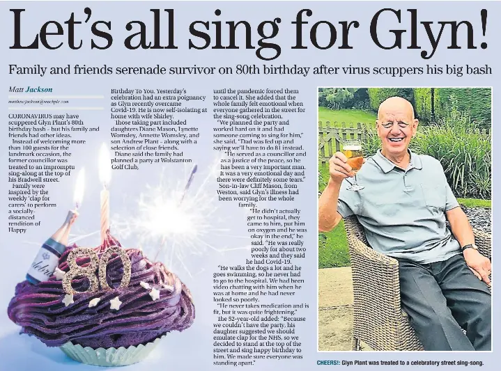 Let S All Sing For Glyn Pressreader