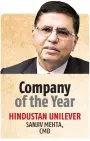  ??  ?? Company of the Year HINDUSTAN UNILEVER SANJIV MEHTA, CMD