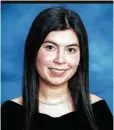  ??  ?? Miranda Gonzales is the valedictor­ian of the Judson Early College Academy Graduating Class of 2021. She will be attending the Warren Alpert Medical School of
Brown University