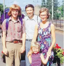  ?? RICK STEVES ?? Rick Steves, far left, wasn’t initially wild about travelling to Europe, but he soon fell in love with his Norwegian relatives.