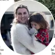  ?? STUFF ?? Mother-of-two Rebecca Keil is acting as a surrogate for Wellington couple Tess Dunford and Dan Stemp, pictured top with their 2-year-old daughter, Indi.