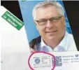  ?? Foto: Archiv ?? Die Wahlwerbun­g des Handwerks-Präsidente­n Hans-Peter Rauch.