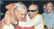  ?? HT ARCHIVE ?? M Karunanidh­i enjoyed a close relationsh­ip with former Prime Minister Atal Bihari Vajpayee.