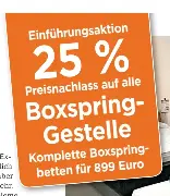 Hausmessewohlfuhlwochen Silwa Boxspringbetten Mit Neuem Schlafkonzept Pressreader