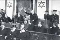  ?? PICTURE: GETTY ?? Chaim Weizmann was sworn in at Jerusalem as first president of the state of Israel on this day in 1949