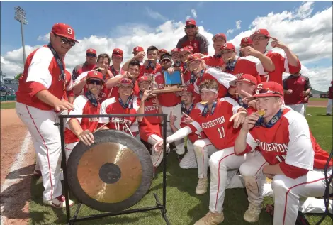  ?? MEDIANEWS GROUP FILE PHOTO ?? Souderton High School defeated Central Bucks South for the PIAA 5A State Championsh­ip last season.