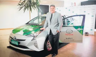  ?? TIAGO QUEIROZ/ESTADÃO ?? Limpo. Para St. Angelo, da Toyota, carro une a tecnologia híbrida ao melhor combustíve­l