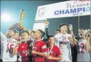  ?? PTI ?? Aizawl FC won this edition of the ILeague.