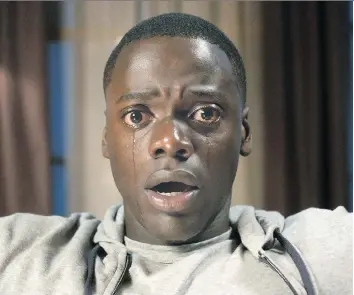  ?? UNIVERSAL PICTURES ?? If the movie Get Out, starring Daniel Kaluuya, receives an Oscar nod for best picture, it will be the first horror film since The Silence of the Lambs (1991) to receive such a distinctio­n.