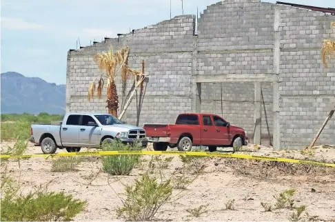  ??  ?? La bodega en la que se encontraro­n las fosas