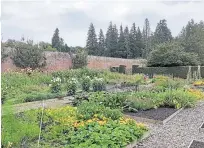  ?? ?? ● The kitchen garden at Scone Palace