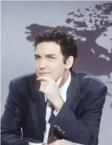  ?? NBC ?? NORM MACDONALD (1994-97): The comedian opened each segment with “I’m Norm Macdonald, and now the fake news.” Maybe that’s where Donald Trump got the expression.