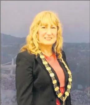  ??  ?? ■
Coun Sue Mallender has been elected as Mayor of Rushcliffe.