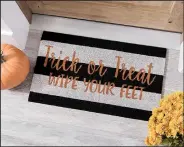  ?? Courtesy of Kirkland’s ?? for Halloween. is a simple and easy way to dress your home