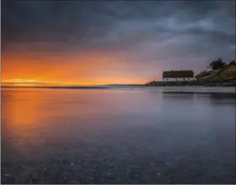  ??  ?? THE Cottages on the Coast Road in Bettystown got a great reponse to their 2017 Photo Competitio­n and the overall winner was Pawell Zygmunt, winner of three nights luxury accommodat­ion for four at The Cottages.
He took a wonderful shot of the River...