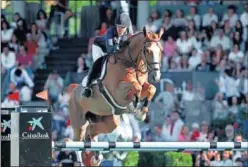  ??  ?? EN LA ÉLITE. Paola Amilibia saltará hoy en Gran Premio de Madrid.