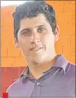 ??  ?? Javier Prieto, de 26 años, es candidato a intendente por el PLRA. Es graduado universita­rio y comerciant­e.