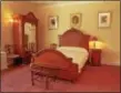  ?? ASSOCIATED PRESS ?? On Jan. 30, 1882, in this bed and bedroom, Franklin Delano Roosevelt was born at the family home, Springwood, in Hyde Park, N.Y. The National Park Service says that the only item in this second floor room, which was photograph­ed Tuesday, April 22,...