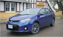  ?? TIM YIP/POSTMEDIA NEWS ?? It’s not the most value-packed, nor is it the most fun to drive, but the new Corolla is leaps and bounds better than previous Corollas.