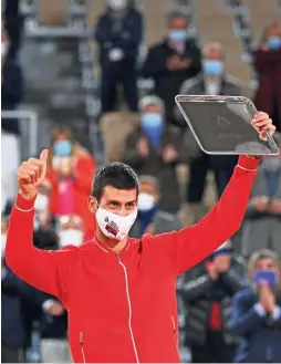  ?? Foto AFP ?? Novak Đoković je športno priznal poraz.