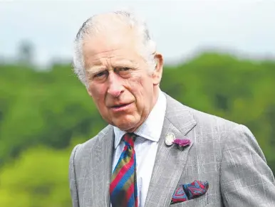  ?? ?? Prince Charles, Prince of Wales during a visit to the National Botanic Garden of Wales. Picture: Getty