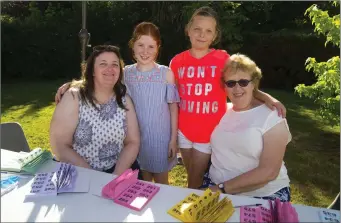  ??  ?? Eilish Murphy, Ruth Redmond, Aoife Crosbie and Shelia Crosbie.