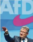  ?? Foto: dpa ?? Kein Mittel Meuthen.
in der
Krise: Afd-chef Jörg