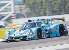  ?? FOTO: FRD LMP3 ?? In China beendet Tim Zimmermann die Rennsaison.