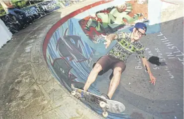  ?? PICTURE: JON SAVAGE ?? Livingston Skatepark is to be designated a listed structure