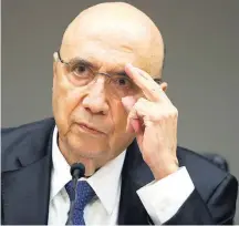  ?? DIDA SAMPAIO/ESTADÃO-14/12/2017 ?? Disputa. Decisão sobre 2018 será ‘pessoal’, diz Meirelles