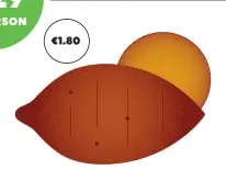  ?? ?? €1.80 2 large sweet potatoes (about 500g)