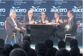  ??  ?? Los CEO de las empresas latinoamer­icanas en Alacero 60