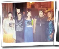  ??  ?? With some recipients of the KZN Women of Wonder awards, from left: Sanusha Naidoo, Panache chief executive Farzana Mayet,tash Reddy, Natashia Portrag and Melanie Kisten.