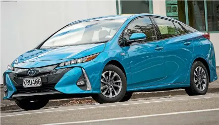  ??  ?? The Prius Prime – the first plug-in hybrid to be sold new by Toyota in New Zealand.