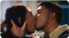  ??  ?? Angel at Tony