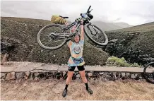  ?? | SUPPLIED ?? CALLY Silberbaue­r will cycle from Cape Town to Mount Kilimanjar­o.