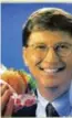  ?? © rr ?? Bill Gates, miljardair en cheeseburg­erfan.