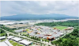  ?? PHOTOGRAPH COURTESY OF ABOITIZ.COM ?? ‘ABOITIZ InfraCapit­al Economic Estates is committed to continuous­ly introducin­g smart and sustainabl­e features into our Estates,’ said Rafael Fernandez de Mesa, head of AIC Economic Estates and president of LIMA Land.