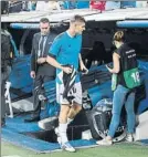  ?? FOTO: EFE ?? Kroos, KO No jugará en Anoeta